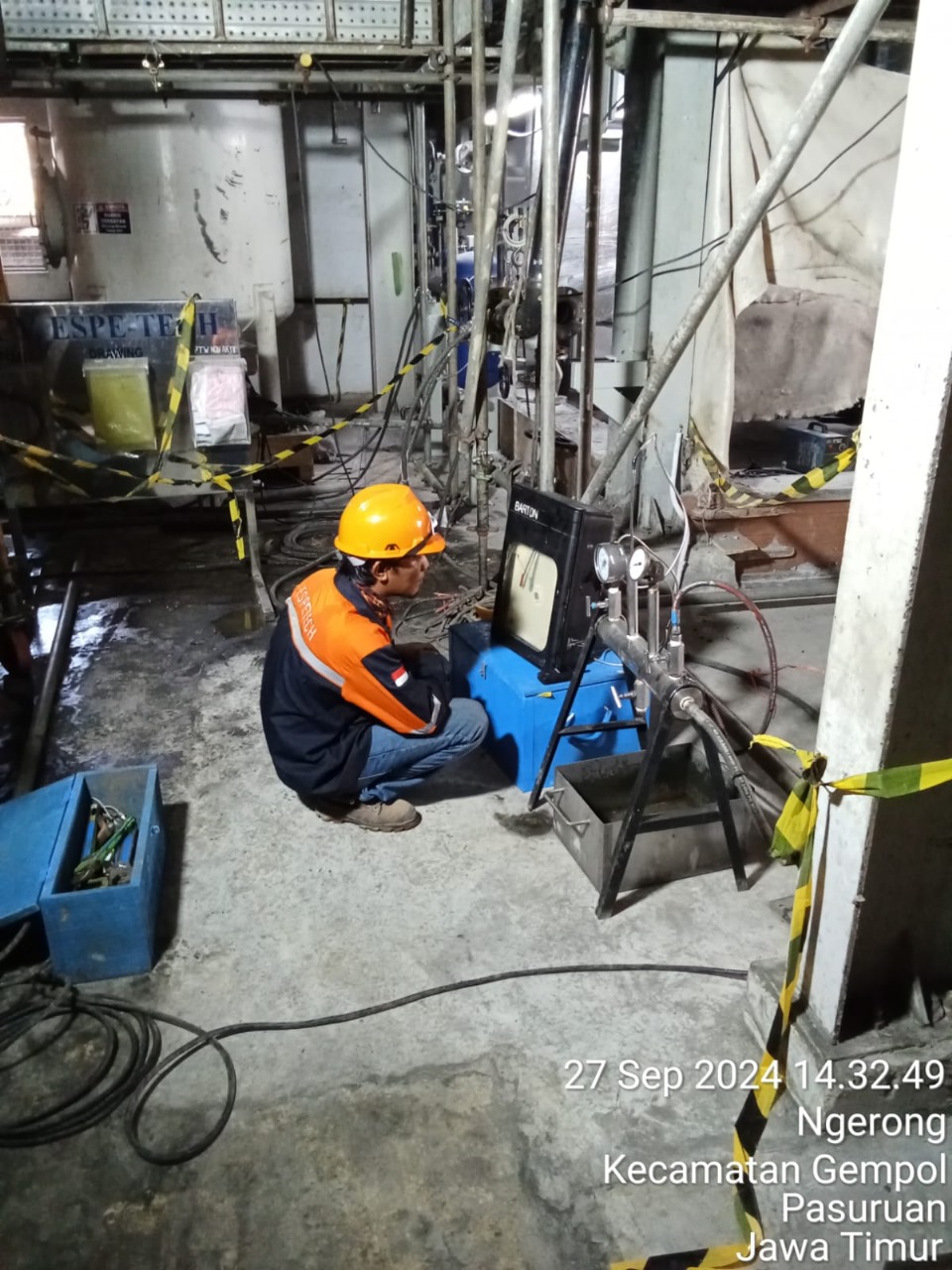 Jasa Pneumatic Test Pipa Gresik